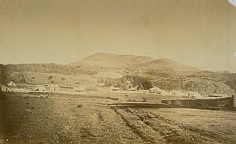 Mt Eden from east 1863